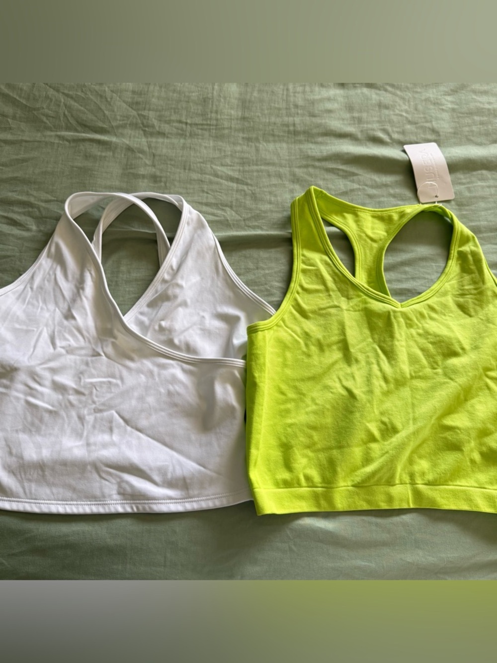 Two athletic tops